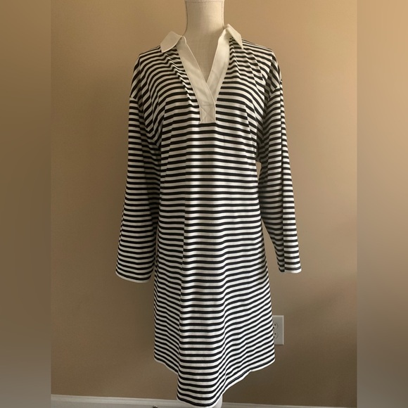 NWOT Lands End Shirt Dress Polo Dress NWOT - Picture 2 of 10